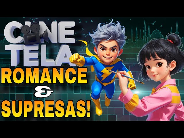 Duas Histórias Animadas – Romance e Super Heróis!