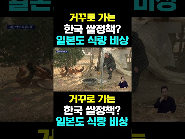 [한국농수산TV] 거꾸로 가는, 한국 쌀정책?... 일본도 식량 비상