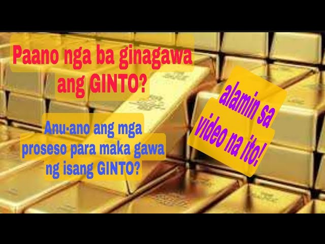 Paano nga ba ginagawa ang isang GINTO? mga kakaibang makina.. | Random Viral Video