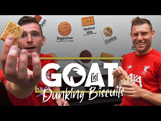 Milner and Robertson decide the GOAT of dunking biscuits | 'Are we being too generous to Hob nobs?'