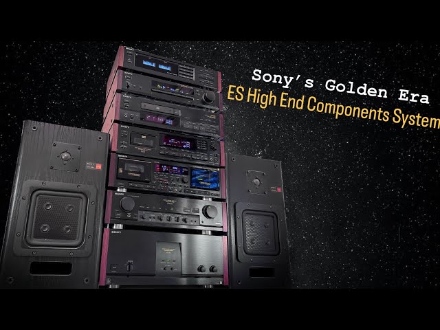 Sony TA-N80ES Complete Golden ERA High-End ES Components Stereo System