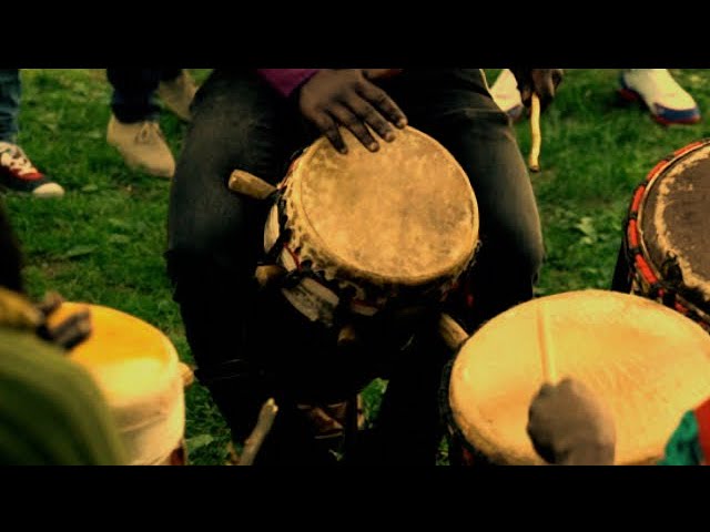 SOM DE TAMBOR Africano Relaxante para ESTUDAR E MEDITAR MÚSICA