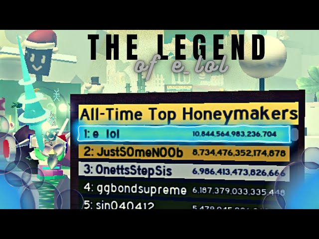 The Legend of e_lol | A Bee Swarm Simulator Documentary