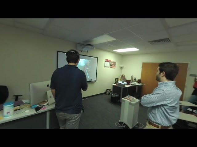 Magic Leap at Tampa Prep Unity Development class