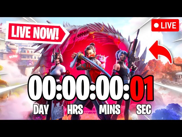 FORTNITE CHAPTER 6 SEASON 2 COUNTDOWN LIVE🔴 24/7 - Fortnite Event!