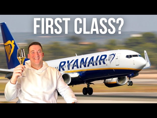 I Tried “FIRST CLASS” on RYANAIR in 2025