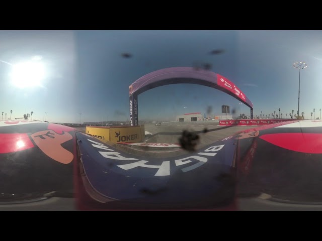 A lap with Cabot Bigham in final race ever in Red Bull Global Rallycross