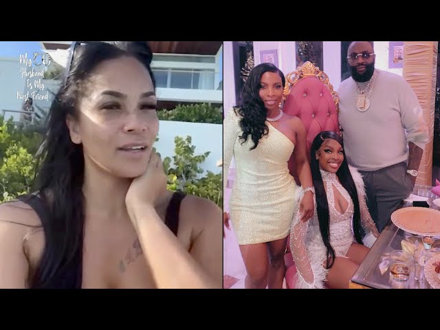 Chad Ochocinco's Fiancee Sharelle Responds To Backlash For Treating Rick Ross "BM" Lastonia! 📹