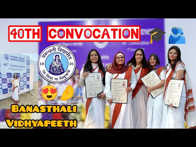 1 saal bad finally mil hi gayi degree banasthali vidhyapeeth se🥹🥰 #banasthalividyapith || Kumkum ||