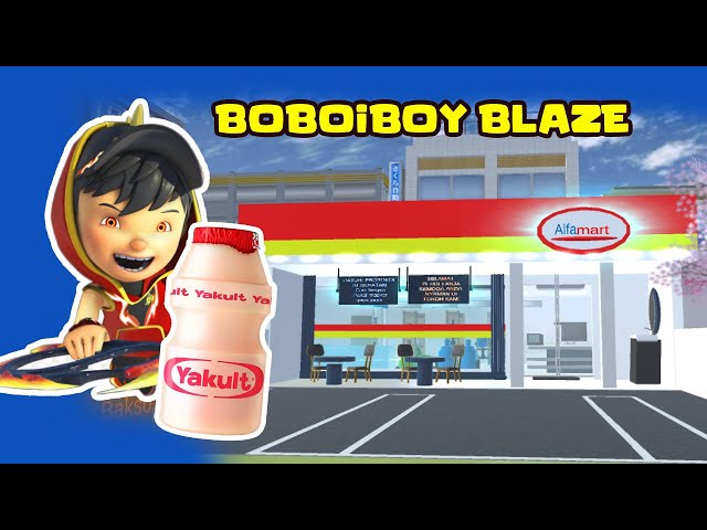 Karakter Baru Boboiboy Blaze di Sakura School Simulator