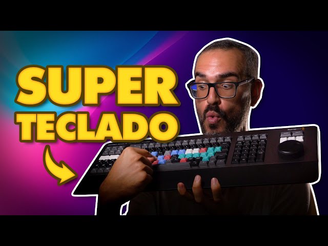 DaVinci Resolve Editor Keyboard - El TECLADO para editar vídeo ⌨️