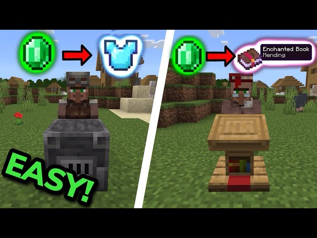 TOP 10 BEST VILLAGER TRADES in Minecraft Bedrock 1.21 (MCPE/Xbox/PS/Switch/PC)