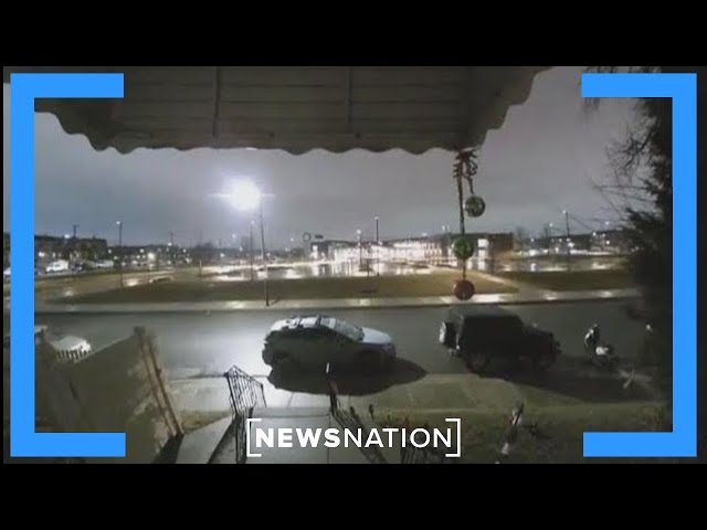 Doorbell video captures small plane crash in Philadelphia | Dan Abrams Live