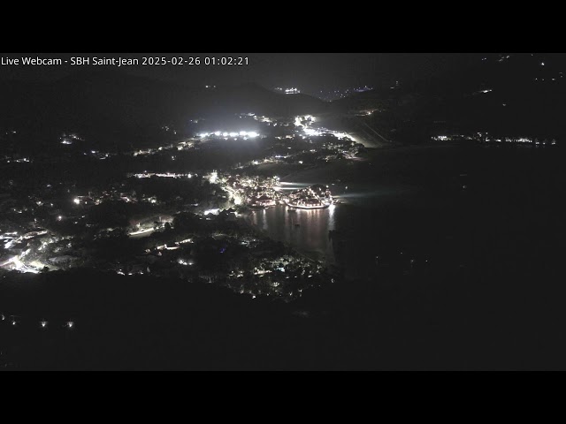 Live Webcam - SBH Saint-Jean