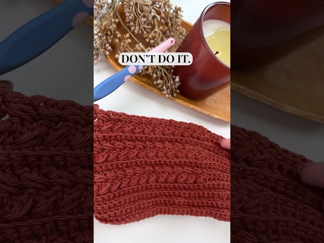 Get addicted to the Crochet Wheat Stitch!