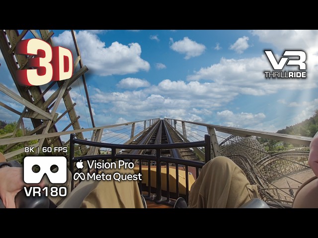 Troy Epic 8K VR Roller Coaster 3D VR180 - Immersive & Stunning Front Row POV #metaquest