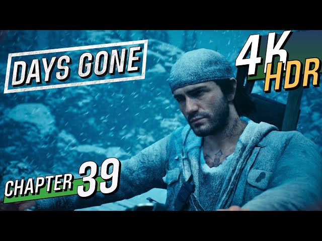 [4K HDR] DAYS GONE - PS4 Pro (Hard / 100% / Exploration) Walkthrough part 39 - Riding Nomad Again