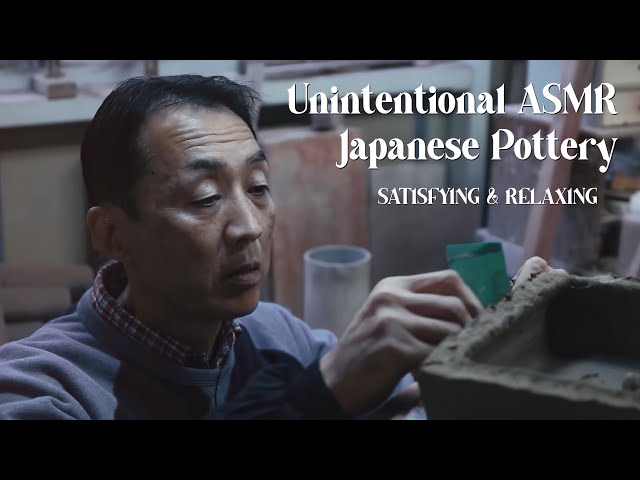 Unintentional ASMR - Traditional Japanese Bonsai Pottery  (Multilayered, No Talking)