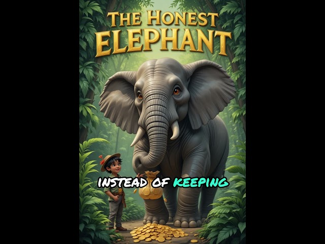 The Honest Elephant - English Stories For Kids | Moral Stories In English | Short Story In English