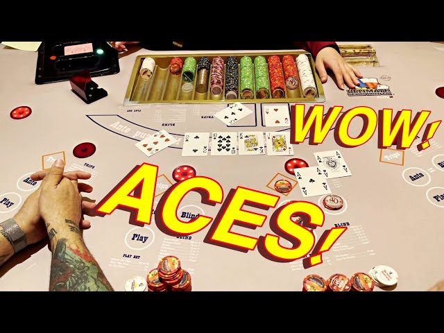 SHE GOT POCKET ACES!!!