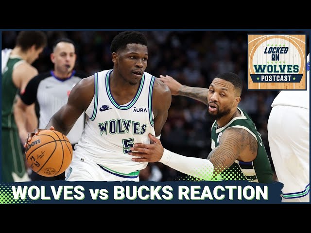 WOLVES POSTCAST: Worst Loss Of The Season As Anthony Edwards & Team Goes Ice Cold vs. Bucks, 103-101