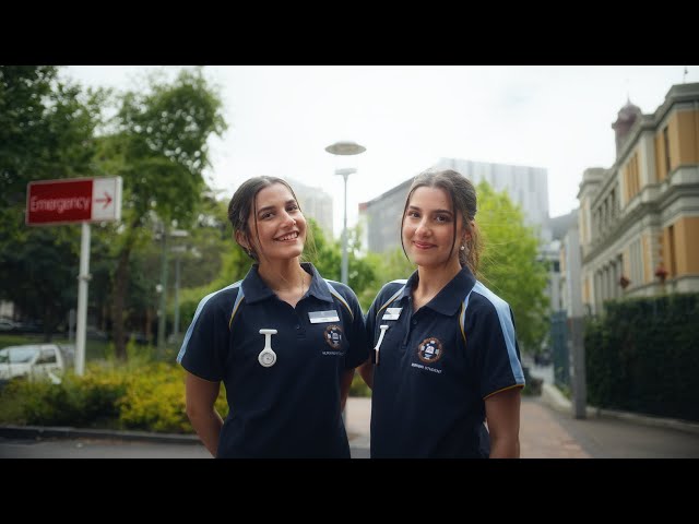 Discover what Chloe & Sarah love about studying Nursing at Notre Dame Uni.