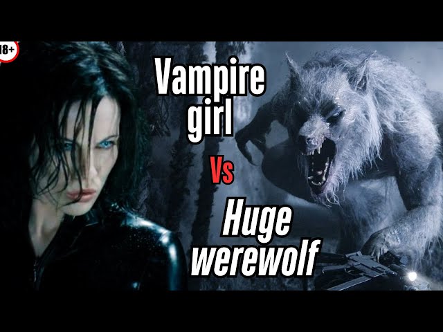 vampire selene kill giant werewolf 😱 | Underworld with Subtitle #underworld #vampire #werewolf