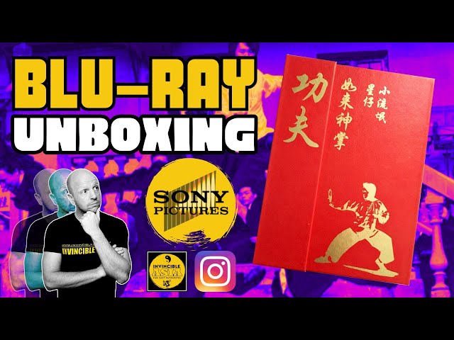 KUNG FU HUSTLE  LIMITED EDITION 功夫 - South Korean Blu-ray Unboxing & Review