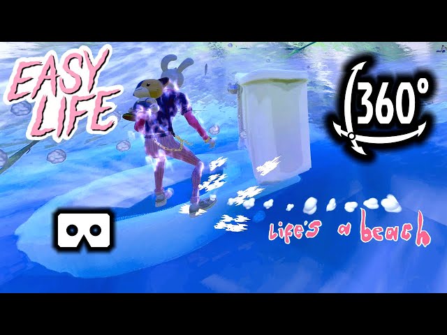 Fortnite : 360° : EASY LIFE ♪ @ The O2 in 8K SPHERICAL video featuring songs from “life’s a beach.”