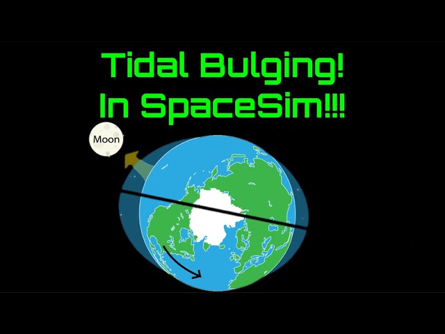 Tidal Bulging - In SpaceSim!