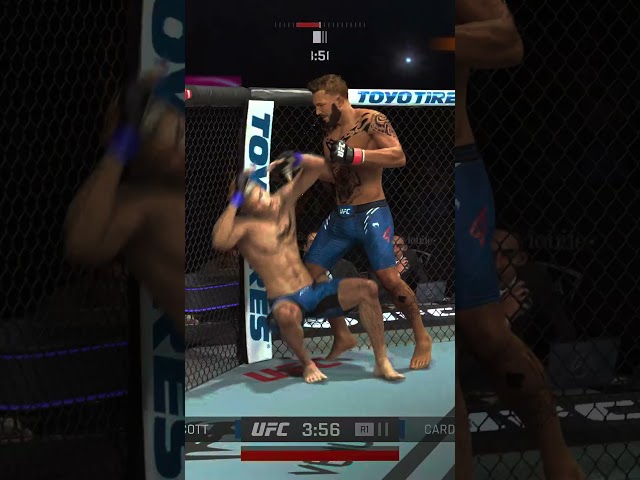 UFC 5 - ALPER SCOTT UFC Debut First Match Knock Down