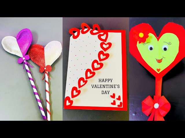 Vãlentineš Day Čard | Valentine’s Day Gift ideas |Valentine’s Day Crafts With Paper #valentinescard