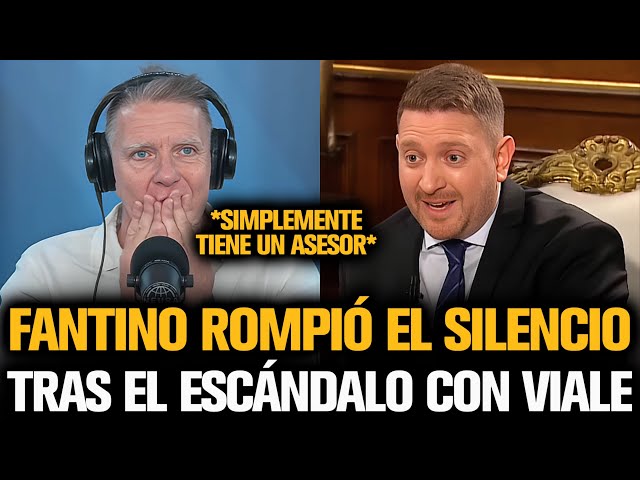 FANTINO ROMPIÓ EL SILENCIO TRAS EL ESCÁNDALO CON JONATAN VIALE