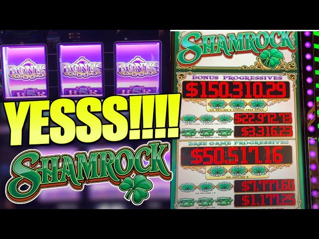 The Lucky Shamrock! I Won Big On Max Bet!