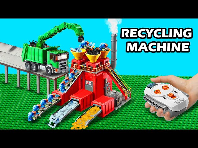 Turning Waste into Valuable Raw Materials - LEGO Recycling Machine