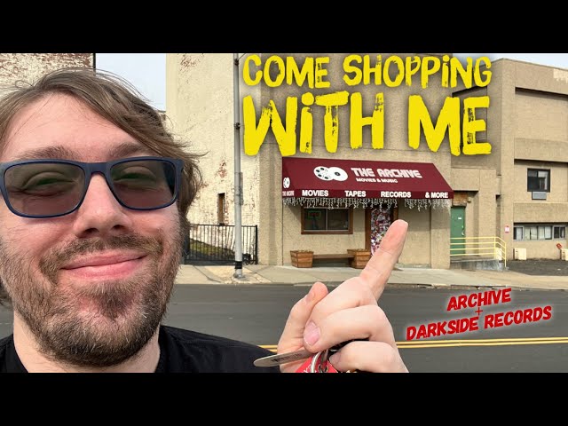 Come Shopping With Me (The Archive & Darkside Records) #physicalmedia #bluray #outandabout