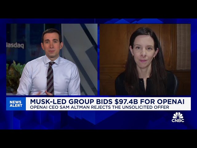 The Information's Jessica Lessin on Elon Musk's OpenAI bid: It's absolutely a shrewd move by Musk