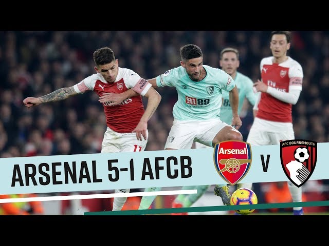 A TOUGH EVENING | Arsenal 5-1 AFC Bournemouth