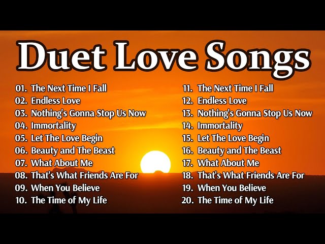 David Foster, James Ingram, Celine Dion, Kenny Rogers - Best Duet Love Songs Male And Female Ever