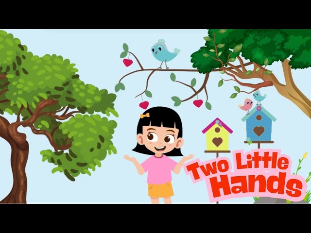 Two Little Hands To Clap Clap Clap Rhyme With Lyrics I English Kids Songs | Learning Videos For Kids