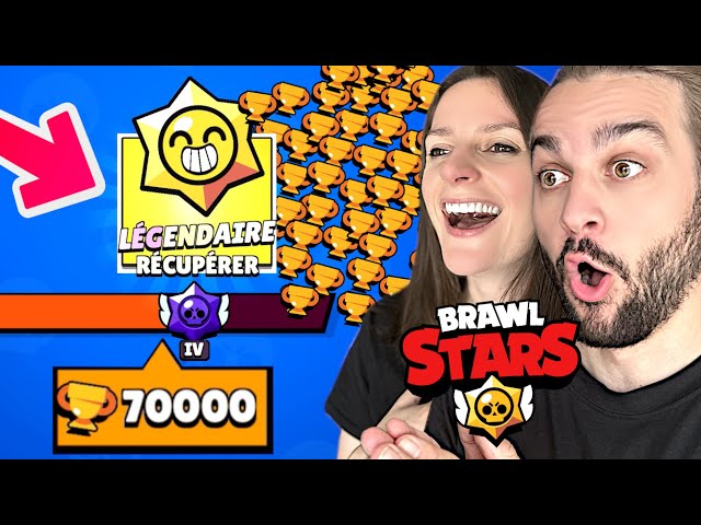 ON A FINI BRAWL STARS : 70000 Trophées