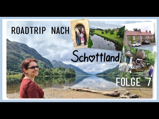 🚌🏴󠁧󠁢󠁳󠁣󠁴󠁿 Roadtrip Schottland - Folge 7️⃣ Alnwick Castle 🏰, Autounfall 🚗💥, De Efteling 🎠