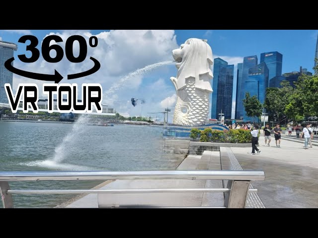 SINGAPORE MERLION 360 VR TOUR || 4K ||