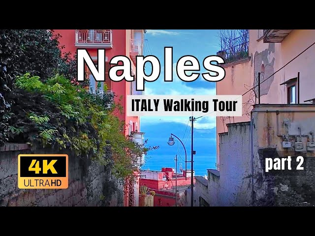 DISCOVER the REAL Naples Like a Local! | Naples ITALY Walking Tour 4K-UHD