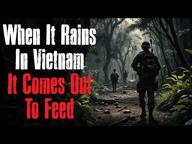 "When it Rains In Vietnam It Comes Out To Feed"