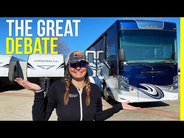 Motorhome vs Fifth Wheel Travel Trailer RV. WATCH THIS FIRST! RV LIVING