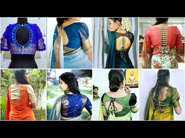 Blouse back neck new Designs 2025 | Party wear Blouse back neck latest Designs