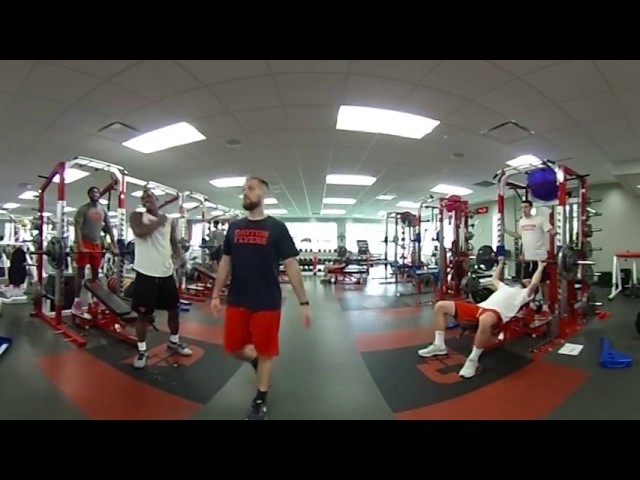 Dayton Men's Basketball 360° Workout