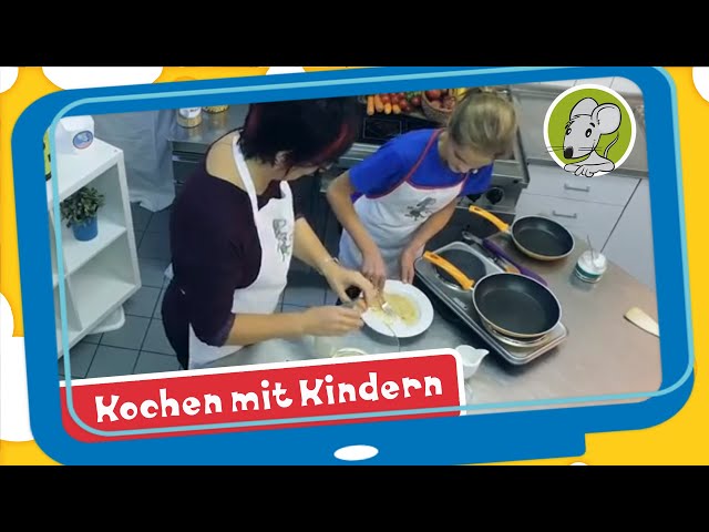 Hallo Benjamin! Rezept für Rührei mit Banane - Rezeptidee für Kinder