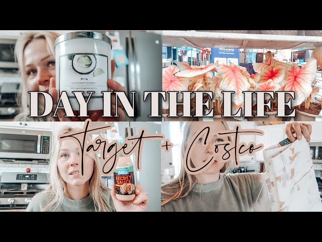 DAY IN THE LIFE OF A MOM 2021 | COSTCO AND TARGET HAUL